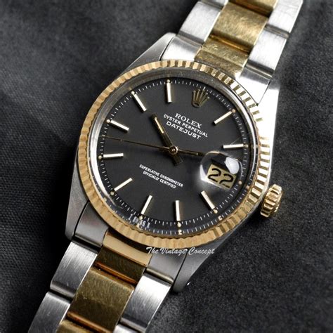 rolex con quadrante fango|Rolex Datejust 36 Vintage DateJust 1601 quadrante argento full set.